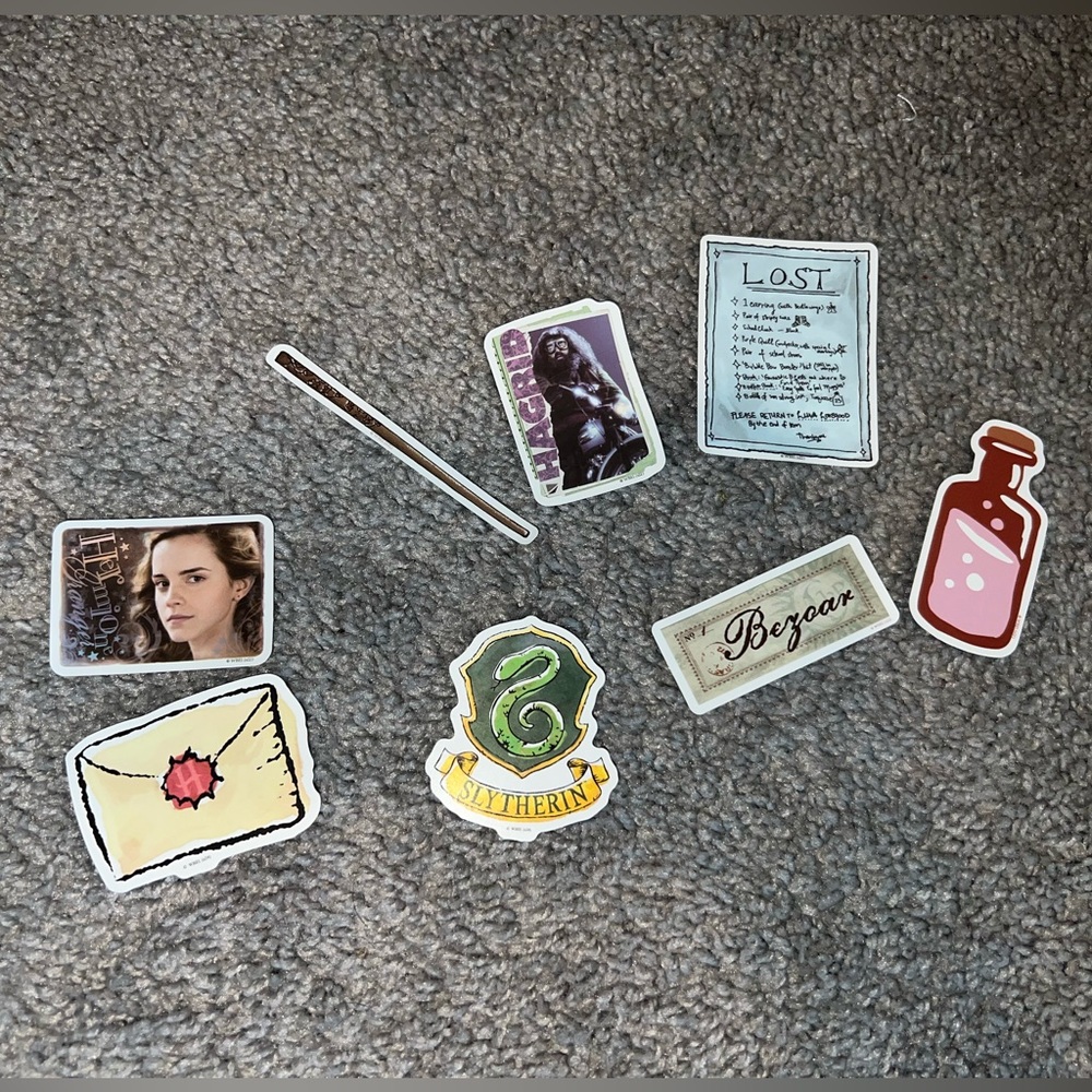 3 for $12 Harry Potter Themed Sticker Set